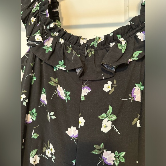 Loft Sleeveless Floral Dress - Picture 4 of 8